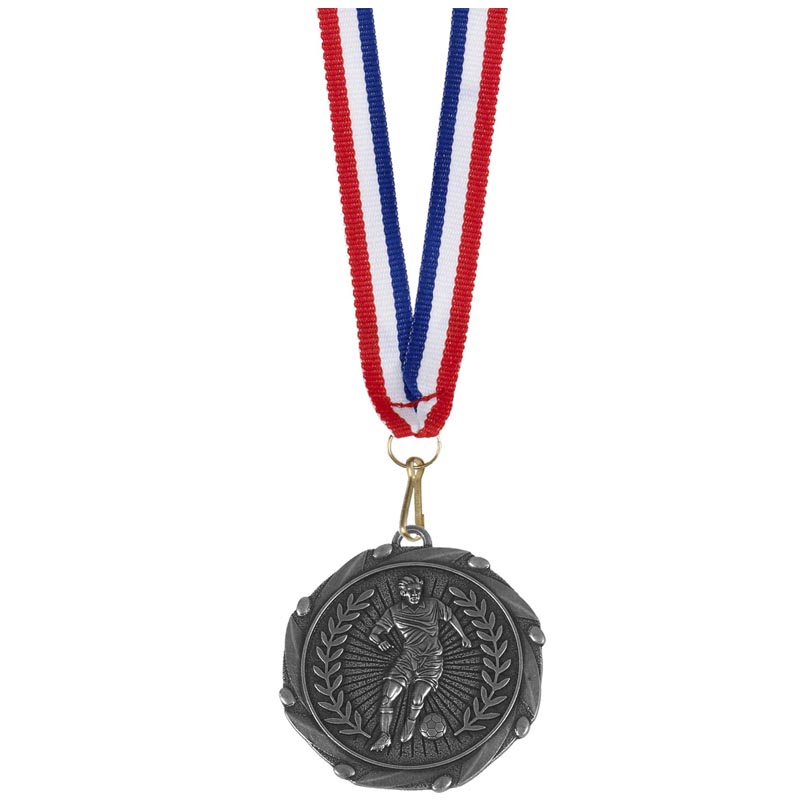 Combo45 Footballer Medal & Ribbon